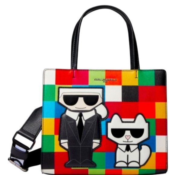 KARL LAGERFELD PARIS MAYBELLE CROSSBODY BAG - Picture 1 of 4